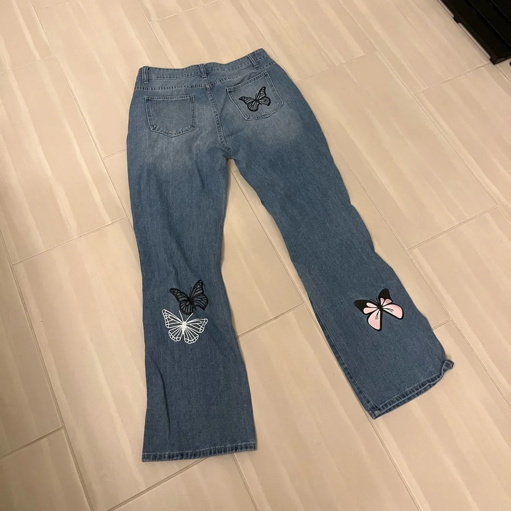 Butterfly Flare Jeans - Picture 4 of 7